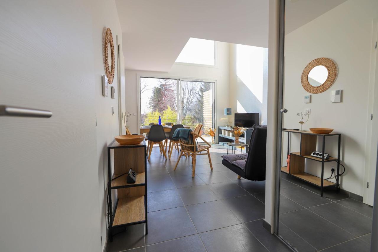 Les Choucas - Appartement Duplex Lumineux Avec Parking Annecy Eksteriør billede