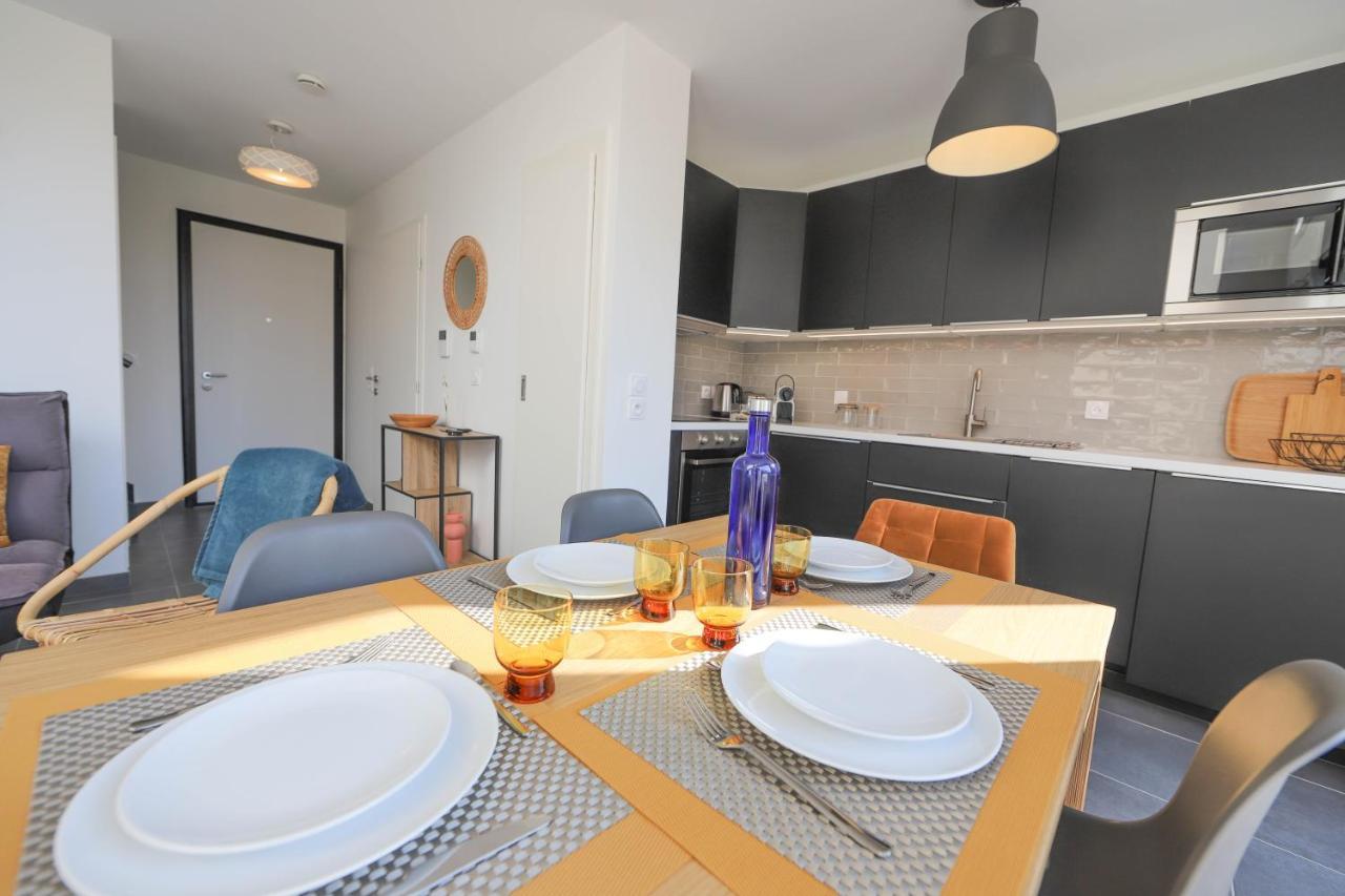 Les Choucas - Appartement Duplex Lumineux Avec Parking Annecy Eksteriør billede